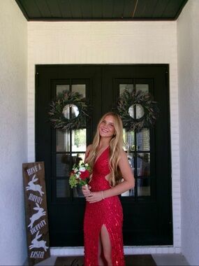 ‼️RED PROM DRESS‼️